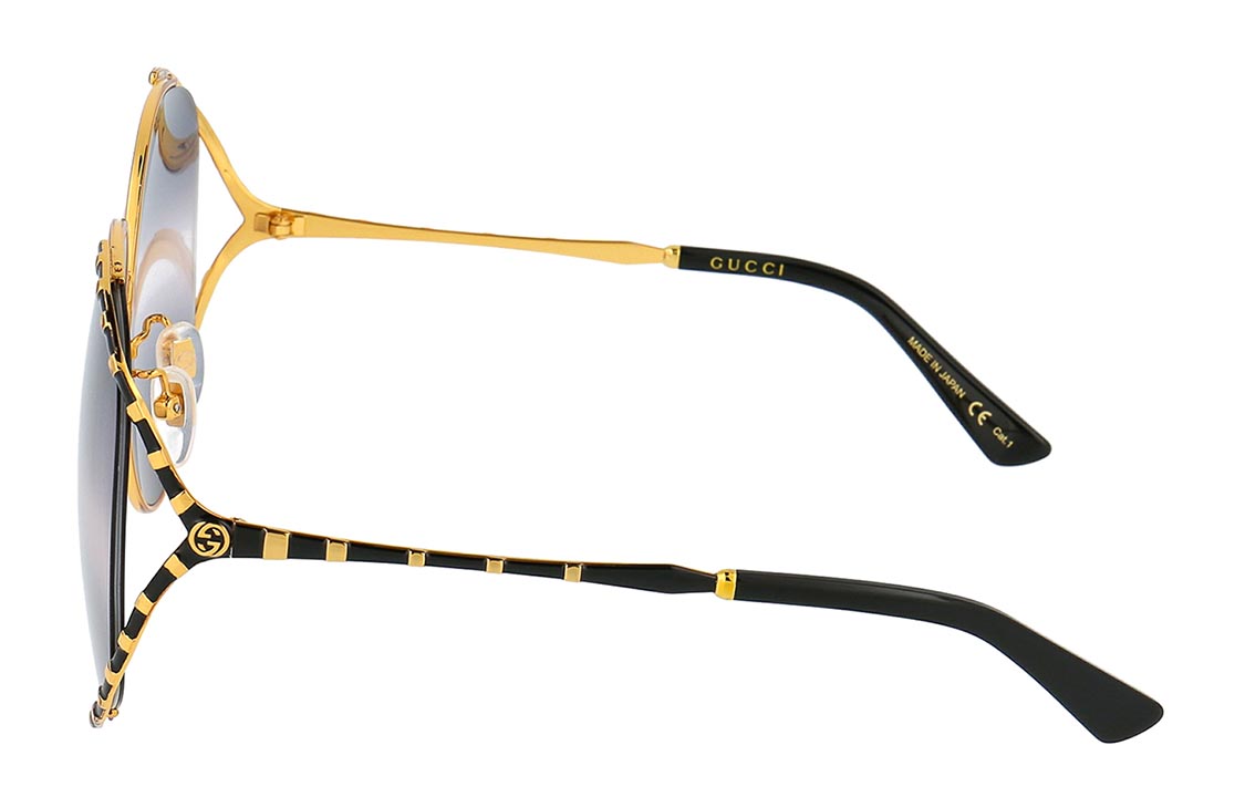 Shop (W) GUCCI 金色太陽眼鏡 GG0595S005