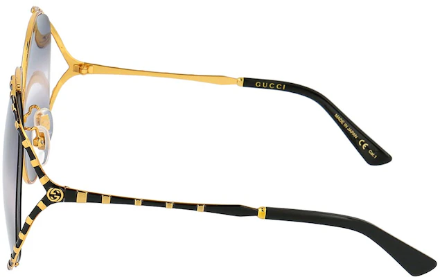 (W) GUCCI 金色太陽眼鏡 GG0595S005 Shop (W) GUCCI 金色太陽眼鏡 GG0595S005