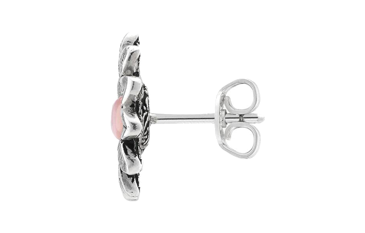 (Women) GUCCI Sweet Style 925 Silver Earrings for Women - Silver 527344-J8440-8164 圖 4