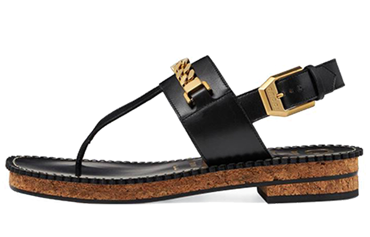 (Women) Gucci Sylvie Chain 'Black' 655558-A3N00-1000