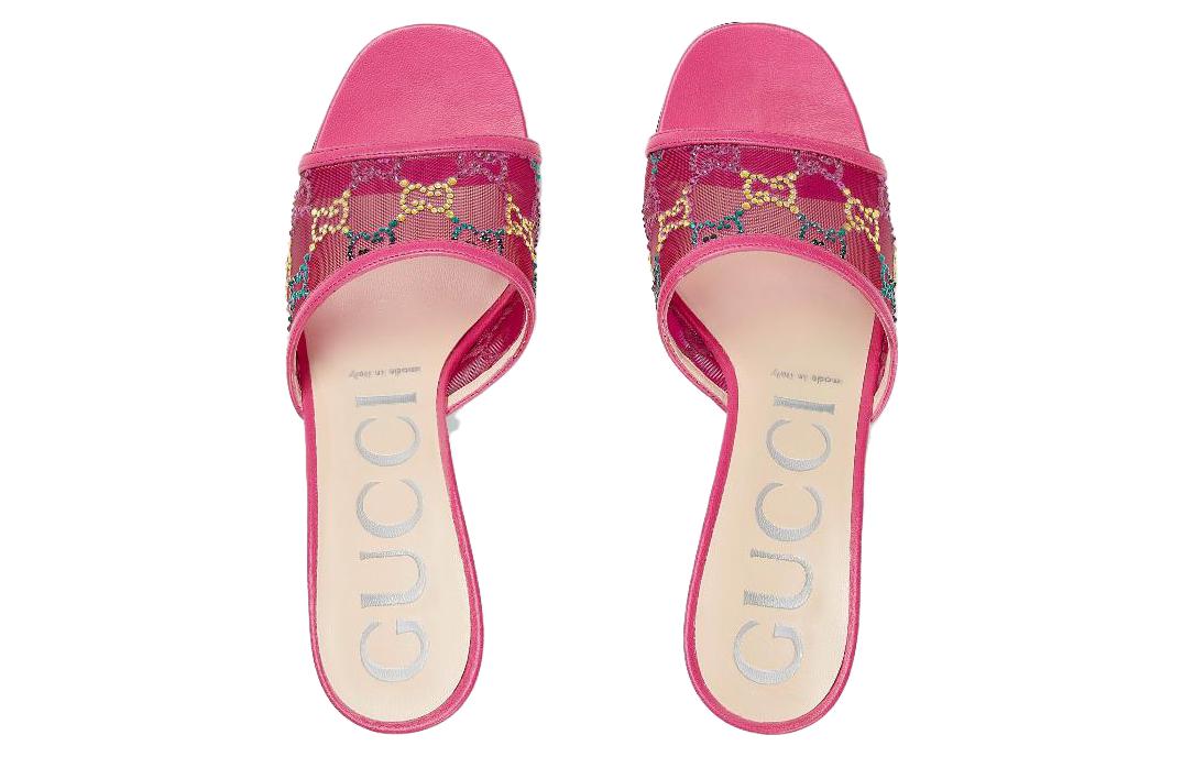 Order (W) Sandal T-Strap Gucci 'Tren Fesyen Pink' 749723-FAB1M-5541