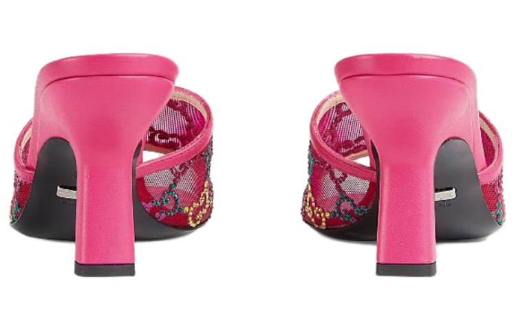 Lookbook (W) Sandal T-Strap Gucci 'Tren Fesyen Pink' 749723-FAB1M-5541