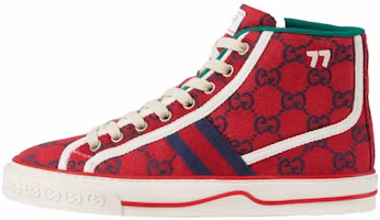 (Women) Gucci Tennis 1977 High '520 Red' 661390-2UZL0-6497 (Women) Gucci Tennis 1977 High '520 Red' 661390-2UZL0-6497