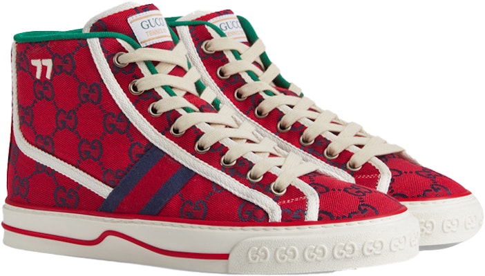 (Women) Gucci Tennis 1977 High '520 Red' 661390-2UZL0-6497 Order (Women) Gucci Tennis 1977 High '520 Red' 661390-2UZL0-6497