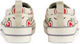 Shop (W) 구찌 1977 프린팅 로우탑 스케이트 슈즈 (화이트) 631751-H2C40-9130