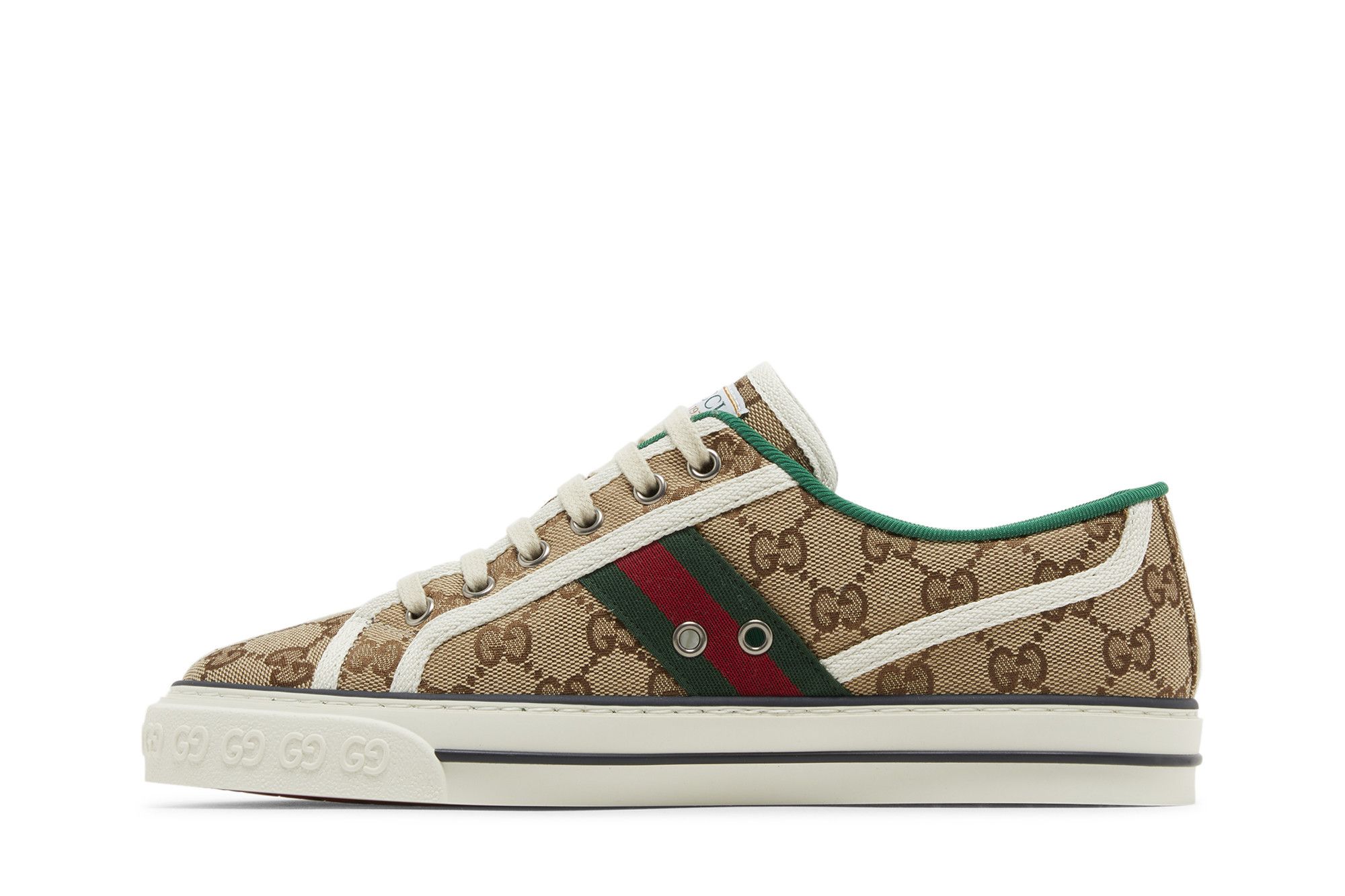 Lookbook GUCCI 古馳 Tennis 1977系列 GG運動鞋 女款 黑木色#送禮推薦