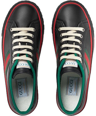 (Women) Gucci Tennis 1977 'Black' 645979-17L10-1060 Lookbook (Women) Gucci Tennis 1977 'Black' 645979-17L10-1060