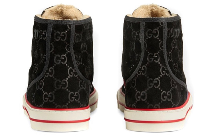 Purchase (W) Gucci Tennis 1977 'Hitam Suede' 649327-UJ510-1076