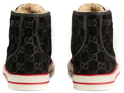 (W) Gucci Tennis 1977 'Suede Hitam' 649327-UJ510-1076 Purchase (W) Gucci Tennis 1977 'Suede Hitam' 649327-UJ510-1076