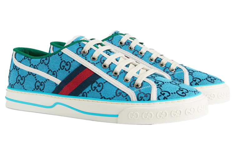 (W) Gucci Tennis 1977 'Blue Red' 圖 2