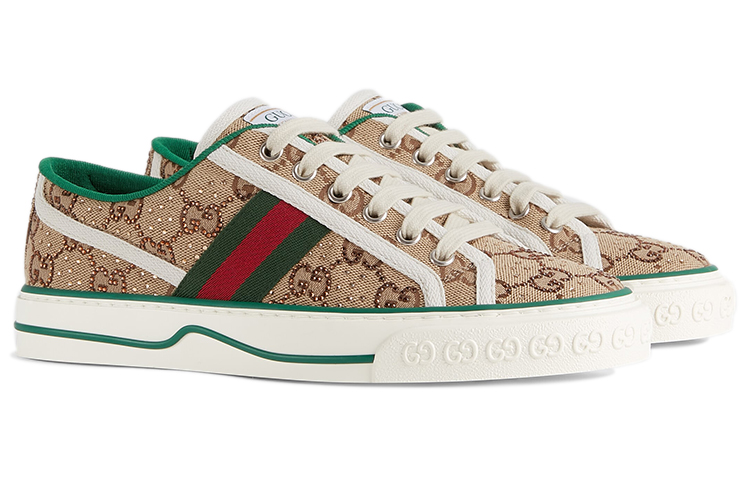 (W) Gucci Tennis 1977 'Brown Green' 圖 3