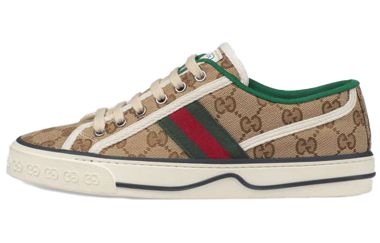 (Women) Gucci Tennis 1977 'Beige Ebony' 606110-HVK20-9766