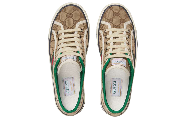 Lookbook (W) Gucci Tennis 1977 '米色乌木' 606110-HVK20-9766