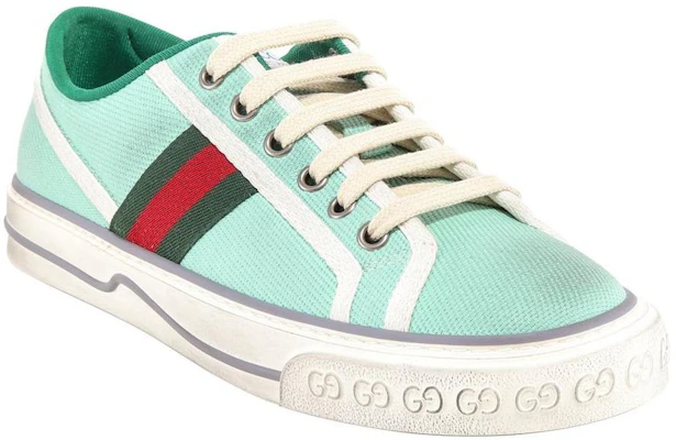 (W) Gucci Tennis 1977 'Hijau Mint' 606110-GZO30-3963 Lookbook (W) Gucci Tennis 1977 'Hijau Mint' 606110-GZO30-3963