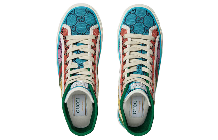 Lookbook (W) Gucci Tennis 1977 'Multicolor' Sepatu Sneakers 663679-2UZ60-4275