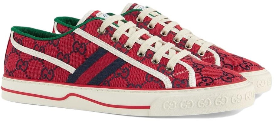 (W) 古驰 Tennis 1977 '520 红色' 661395-2UZ80-6496 Lookbook (W) 古驰 Tennis 1977 '520 红色' 661395-2UZ80-6496