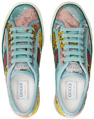 (Women) Gucci Tennis 1977 'Sequin - Multi' 652622-2MO10-8492 Lookbook (Women) Gucci Tennis 1977 'Sequin - Multi' 652622-2MO10-8492
