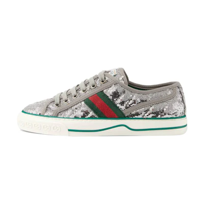 (W) Gucci Tennis 1977 'Sequin - Silver'