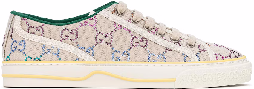 (W) Gucci Tennis 1977 Sneaker Low-Top Kristal 'Off White' 732211-FABH3-9179 Order (W) Gucci Tennis 1977 Sneaker Low-Top Kristal 'Off White' 732211-FABH3-9179