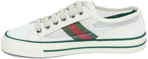 (Women) Gucci Tennis 1977 Low Top Sneaker 'White Green' 663578-2UX10-9070 (Women) Gucci Tennis 1977 Low Top Sneaker 'White Green' 663578-2UX10-9070