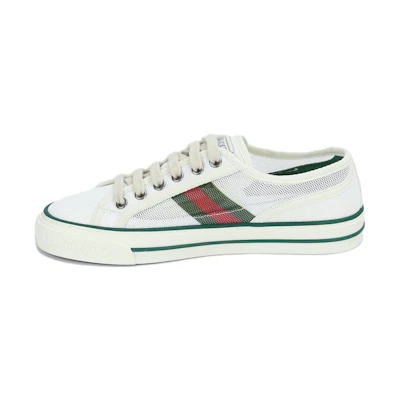 (W) Gucci Tennis 1977 Low Top Sneaker 'White Green'