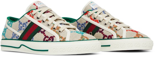 (W) Gucci Tennis 1977 'Putih Multi' 606110-UFT30-8466 Cheap (W) Gucci Tennis 1977 'Putih Multi' 606110-UFT30-8466