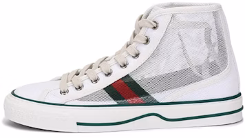 (Women) Gucci Tennis 1977 High 'White Green Red' 663579-2WB10-9070 (Women) Gucci Tennis 1977 High 'White Green Red' 663579-2WB10-9070