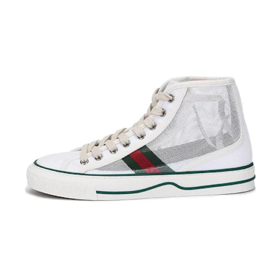 (W) Gucci Tennis 1977 High 'White Green Red'