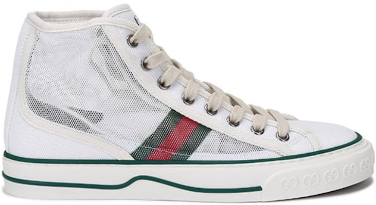 (Women) Gucci Tennis 1977 High 'White Green Red' 663579-2WB10-9070 Order (Women) Gucci Tennis 1977 High 'White Green Red' 663579-2WB10-9070