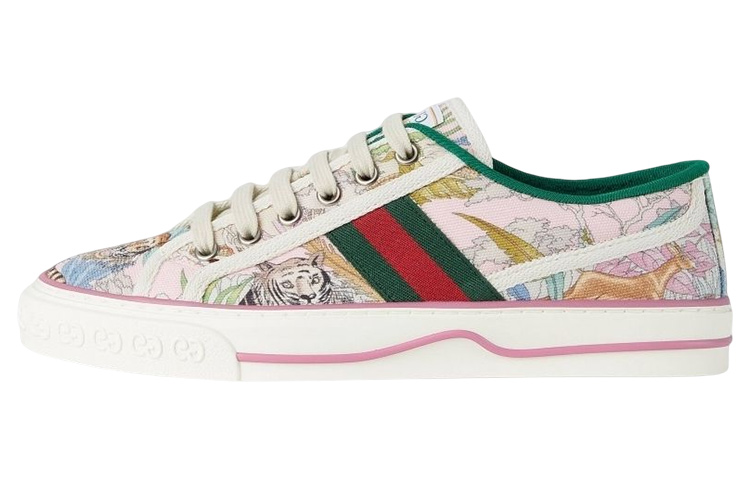 Buy GUCCI古馳 Tennis 1977 虎年系列 休閒 時尚板鞋 女款 白色