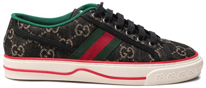 (W) 구찌 테니스 1977 GG 로고 블랙 멀티 606110-UN320-1291 Order (W) 구찌 테니스 1977 GG 로고 블랙 멀티 606110-UN320-1291