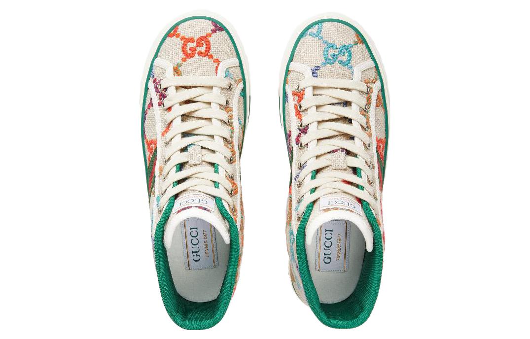Shop (W) Gucci Tennis 1977 Tinggi 'Beige' 627838-UFT40-8467