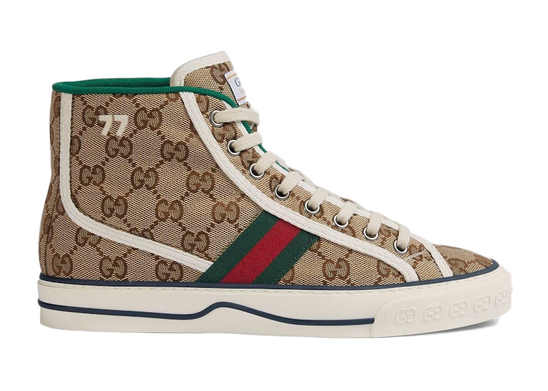 (Women) Gucci Tennis 1977 High 'Beige Ebony' 627838-HVK70-9765