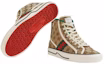 Purchase (W) Gucci Tennis 1977 Tinggi 'Beige Ebony' 627838 HVK70 9765