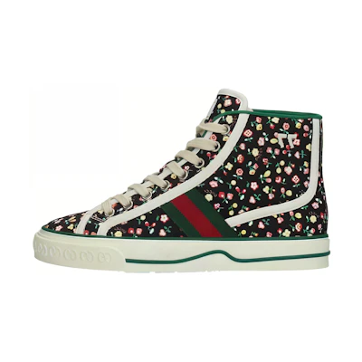 (W) Gucci Tennis 1977 High 'Floral Print'