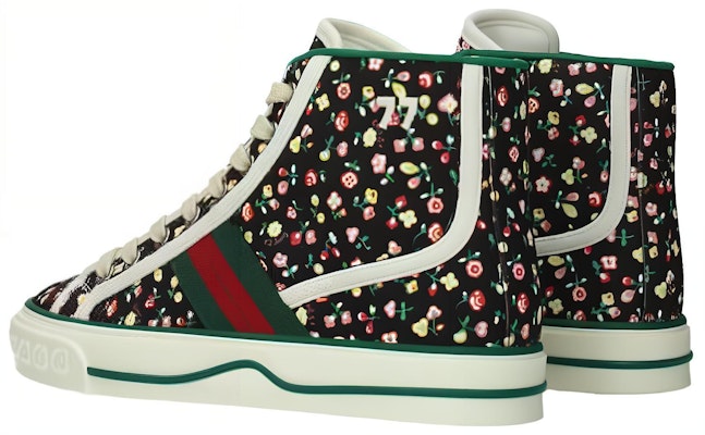 (W) Gucci Tennis 1977 Alto 'Estampado Floral' 627838-2IC30-1087 Shop (W) Gucci Tennis 1977 Alto 'Estampado Floral' 627838-2IC30-1087