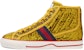 (W) Gucci Tennis 1977 Tinggi 'Sequin - Emas' 646400-2MO10-8060