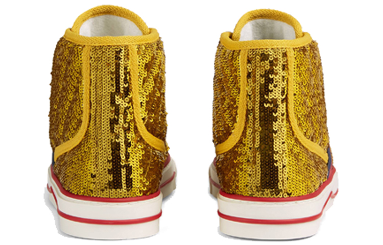 Shop (W) Gucci Tennis 1977 High ''Paillettes - Or'' 646400-2MO10-8060