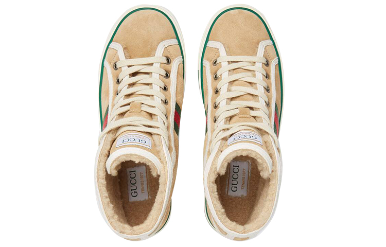 Lookbook (W) グッチ テニス1977 ハイ "ソフトキャラメル" 649327-UAE20-9564