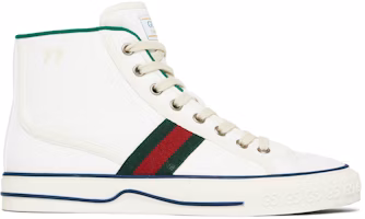 (Women) Gucci Tennis 1977 High 'White Mini GG' 627838-99WM0-9074 (Women) Gucci Tennis 1977 High 'White Mini GG' 627838-99WM0-9074