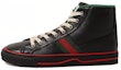 Buy (W) Gucci Tennis 1977 High Top Sneakers 'Hitam Merah' 645987-17L20-1074