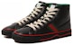 (W) Gucci Tennis 1977 High Top Sneakers 'Hitam Merah' 645987-17L20-1074
