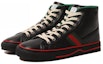 Order (W) Gucci Tennis 1977 High Top Sneakers 'Hitam Merah' 645987-17L20-1074