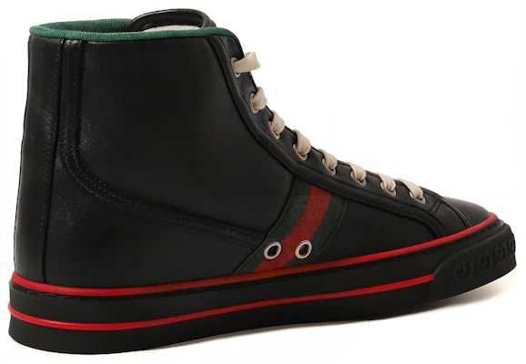 (W) Gucci Tennis 1977 High Top Sneaker ''Schwarz Rot'' 645987-17L20-1074 Shop (W) Gucci Tennis 1977 High Top Sneaker ''Schwarz Rot'' 645987-17L20-1074