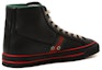 Shop (W) Gucci Tennis 1977 High Top Sneakers 'Hitam Merah' 645987-17L20-1074