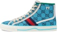 Buy (W) Gucci Tennis 1977 Kasut Tinggi 'Biru' 663679-2UZL0-4280