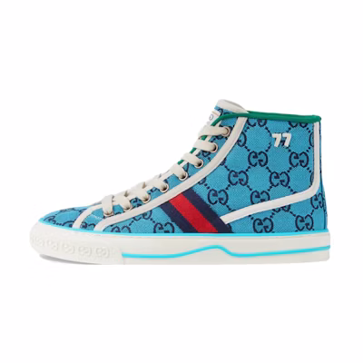 (W) Gucci Tennis 1977 High Top Sneakers 'Blue'