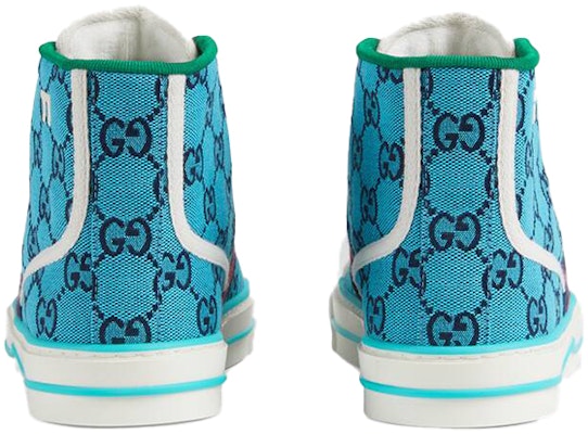 (W) Gucci Tennis 1977 Sepatu High Top 'Biru' 663679-2UZL0-4280 Shop (W) Gucci Tennis 1977 Sepatu High Top 'Biru' 663679-2UZL0-4280