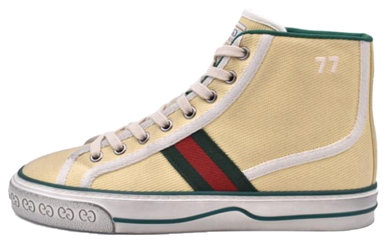 (Women) Gucci Tennis 1977 High Top Sneakers 'Tan Beige' 627836-GZO50-9361