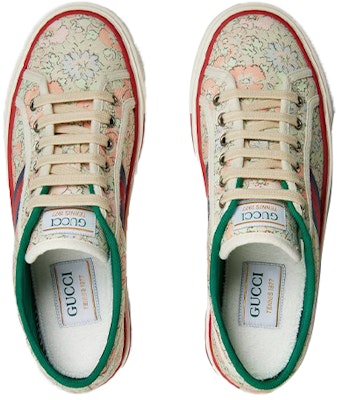 (W) Gucci Tennis 1977 Liberty London 'Verde Menta' 606110-2I410-3960(YC) Lookbook (W) Gucci Tennis 1977 Liberty London 'Verde Menta' 606110-2I410-3960(YC)